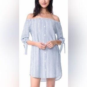madewell denim popover swing dress Madewell Denim Popover Mini Dress
